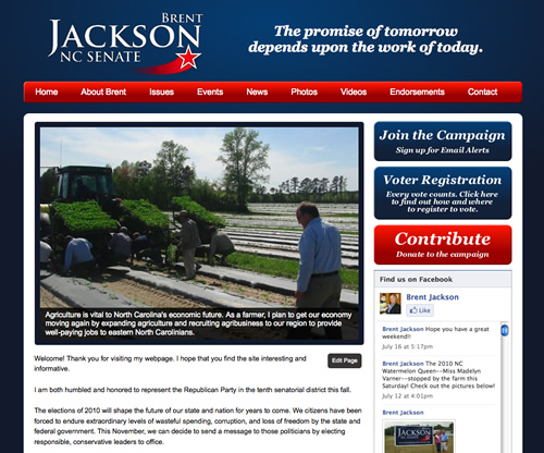 Brent Jackson for NC Senate